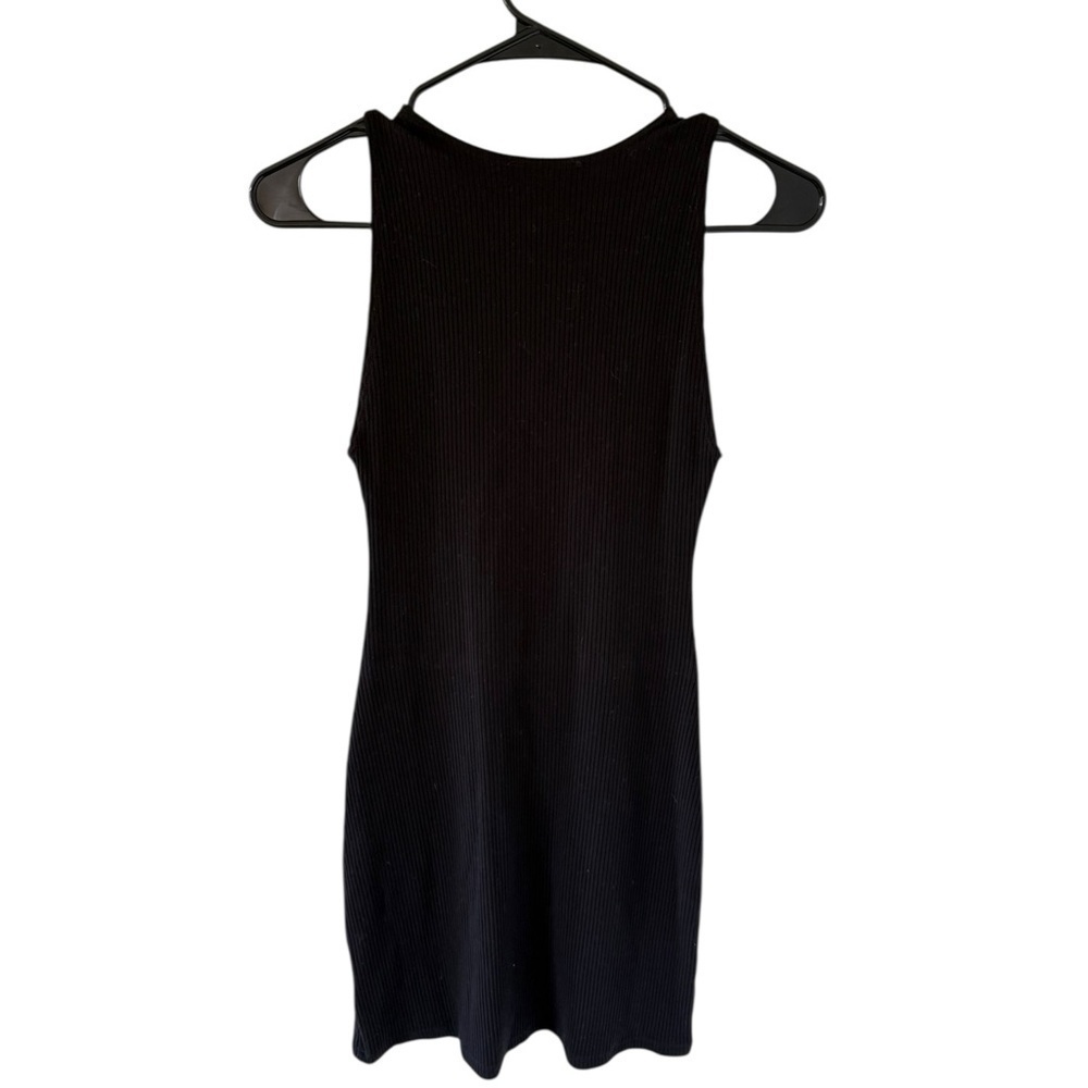 Reformation Roe Black Mini Dress - Picture 5 of 9